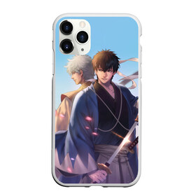 Чехол для iPhone 11 Pro матовый с принтом Gintama , Силикон |  | anime | gintama | kagura | sakata gintoki | аниме | гинтама