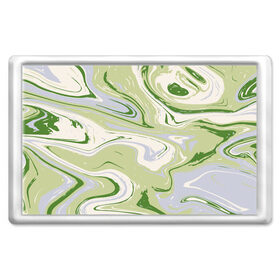 Магнит 45*70 с принтом marble green , Пластик | Размер: 78*52 мм; Размер печати: 70*45 | abstraction | color | marble | texture | абстракция | краска | краски | разводы | текстура | цвет