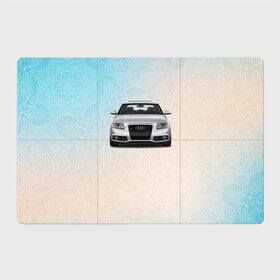 Магнитный плакат 3Х2 с принтом Audi rs4 , Полимерный материал с магнитным слоем | 6 деталей размером 9*9 см | audi | авто | автомобиль | ауди