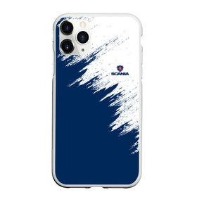 Чехол для iPhone 11 Pro матовый с принтом SCANIA , Силикон |  | auto | car | race | scania | truck | авто | гонки | грузовик | краска | краски | марка | машина | сканиа | скания | тягач | фура