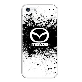 Чехол для iPhone 5/5S матовый с принтом Mazda , Силикон | Область печати: задняя сторона чехла, без боковых панелей | auto | automobile | car | carbon | machine | mazda | motor | motor car | sport car | автомашина | бренд | легковой автомобиль | мазда | марка | спортивный автомобиль | тачка