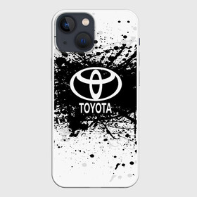 Чехол для iPhone 13 mini с принтом Toyota ,  |  | auto | automobile | car | carbon | machine | motor | motor car | sport car | toyota | автомашина | бренд | легковой автомобиль | марка | спортивный автомобиль | тачка