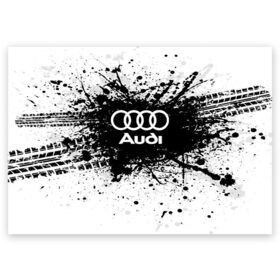 Поздравительная открытка с принтом Audi , 100% бумага | плотность бумаги 280 г/м2, матовая, на обратной стороне линовка и место для марки
 | audi | auto | automobile | car | carbon | machine | motor | motor car | sport car | автомашина | ауди | бренд | легковой автомобиль | марка | спортивный автомобиль | тачка
