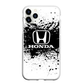 Чехол для iPhone 11 Pro матовый с принтом Honda , Силикон |  | auto | automobile | car | carbon | honda | machine | motor | motor car | sport car | автомашина | бренд | легковой автомобиль | марка | спортивный автомобиль | тачка | хонда