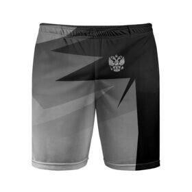 Мужские шорты 3D спортивные с принтом RUSSIA SPORT ,  |  | fc | football | fotball club | russia | sport | россия | спорт | спортивные | униформа | фирменые цвета | фк | футбол | футбольный клуб