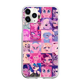 Чехол для iPhone 11 Pro Max матовый с принтом My Little Pony Ahegao , Силикон |  | 