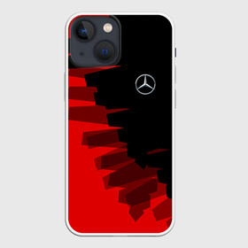 Чехол для iPhone 13 mini с принтом MERCEDES BENZ SPORT ,  |  | amg | auto | mercedes | авто | автомобиль | автомобильные | амг | бренд | марка | машины | мерседес