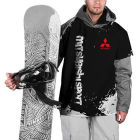 Накидка на куртку 3D с принтом MITSUBISHI SPORT , 100% полиэстер |  | Тематика изображения на принте: mitsubishi | sport | митсубиси | митсубиши | спорт