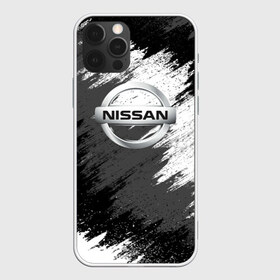 Чехол для iPhone 12 Pro Max с принтом Nissan , Силикон |  | motor | nissan | авто | лого | машина | ниссан | тачка