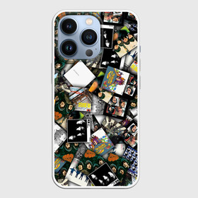 Чехол для iPhone 13 Pro с принтом The Beatles. Дискография ,  |  | джон леннон | джордж харрисон | паттерн | пол маккартни | ринго старр