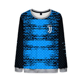 Мужской свитшот 3D с принтом Juventus sport uniform , 100% полиэстер с мягким внутренним слоем | круглый вырез горловины, мягкая резинка на манжетах и поясе, свободная посадка по фигуре | 