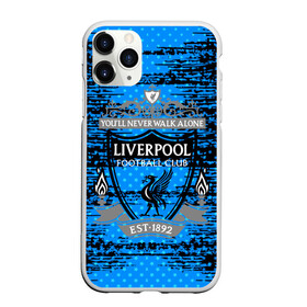 Чехол для iPhone 11 Pro матовый с принтом Liverpool sport uniform , Силикон |  | football | soccer | ливерпуль