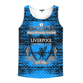 Мужская майка 3D с принтом Liverpool sport uniform , 100% полиэстер | круглая горловина, приталенный силуэт, длина до линии бедра. Пройма и горловина окантованы тонкой бейкой | football | soccer | ливерпуль