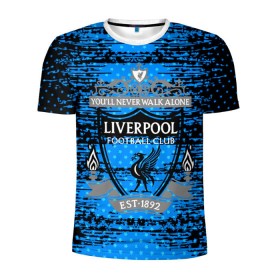 Мужская футболка 3D спортивная с принтом Liverpool sport uniform , 100% полиэстер с улучшенными характеристиками | приталенный силуэт, круглая горловина, широкие плечи, сужается к линии бедра | Тематика изображения на принте: football | soccer | ливерпуль