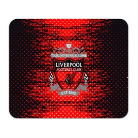 Коврик прямоугольный с принтом Liverpool sport uniform , натуральный каучук | размер 230 х 185 мм; запечатка лицевой стороны | football | soccer | ливерпуль