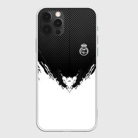 Чехол для iPhone 12 Pro с принтом Real Madrid black 2018 , силикон | область печати: задняя сторона чехла, без боковых панелей | Тематика изображения на принте: football | soccer | реал мадрид