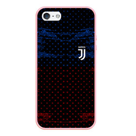 Чехол для iPhone 5/5S матовый с принтом Juventus abstract collection , Силикон | Область печати: задняя сторона чехла, без боковых панелей | football | soccer | ювентус