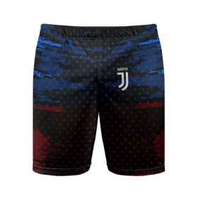 Мужские шорты 3D спортивные с принтом Juventus abstract collection ,  |  | Тематика изображения на принте: football | soccer | ювентус