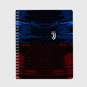 Тетрадь с принтом Juventus abstract collection , 100% бумага | 48 листов, плотность листов — 60 г/м2, плотность картонной обложки — 250 г/м2. Листы скреплены сбоку удобной пружинной спиралью. Уголки страниц и обложки скругленные. Цвет линий — светло-серый
 | Тематика изображения на принте: football | soccer | ювентус