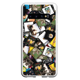 Чехол для Samsung Galaxy S10 с принтом Queen Дискография , Силикон | Область печати: задняя сторона чехла, без боковых панелей | freddie mercury | альбом | квин | куин | обложка | паттерн | рок | фредди меркьюри