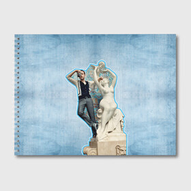 Альбом для рисования с принтом Райан Гослинг_11 , 100% бумага
 | матовая бумага, плотность 200 мг. | Тематика изображения на принте: ryan gosling | актер | райан гослинг