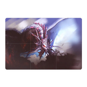 Магнитный плакат 3Х2 с принтом Dragon , Полимерный материал с магнитным слоем | 6 деталей размером 9*9 см | Тематика изображения на принте: goddess of destruction | line age | line age ii | lineage ii | линейка