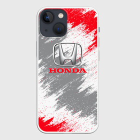 Чехол для iPhone 13 mini с принтом Honda ,  |  | auto | car | honda | race | авто | гонки | краска | краски | марка | машина | хонда