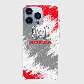 Чехол для iPhone 13 Pro с принтом Honda ,  |  | Тематика изображения на принте: auto | car | honda | race | авто | гонки | краска | краски | марка | машина | хонда