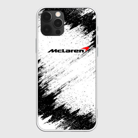 Чехол для iPhone 12 Pro с принтом McLaren , силикон | область печати: задняя сторона чехла, без боковых панелей | auto | car | mclaren | race | авто | гонки | краска | краски | макларен | марка | машина