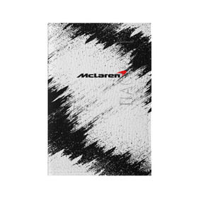Обложка для паспорта матовая кожа с принтом McLaren , натуральная матовая кожа | размер 19,3 х 13,7 см; прозрачные пластиковые крепления | auto | car | mclaren | race | авто | гонки | краска | краски | макларен | марка | машина