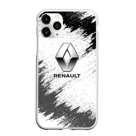 Чехол для iPhone 11 Pro Max матовый с принтом Renault , Силикон |  | auto | car | race | renault | авто | гонки | краска | краски | марка | машина | рено