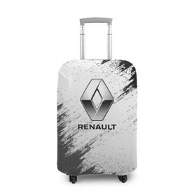 Чехол для чемодана 3D с принтом Renault , 86% полиэфир, 14% спандекс | двустороннее нанесение принта, прорези для ручек и колес | auto | car | race | renault | авто | гонки | краска | краски | марка | машина | рено