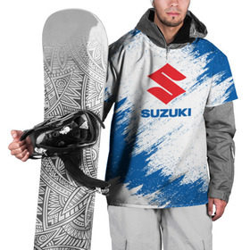Накидка на куртку 3D с принтом Suzuki , 100% полиэстер |  | auto | car | race | suzuki | авто | гонки | краска | краски | марка | машина | сузуки