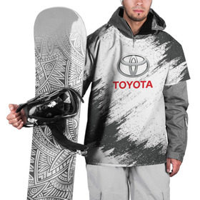 Накидка на куртку 3D с принтом TOYOTA , 100% полиэстер |  | Тематика изображения на принте: auto | car | race | toyota | авто | гонки | краска | краски | марка | машина | тойота
