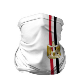 Бандана-труба 3D с принтом Египет, лента с гербом , 100% полиэстер, ткань с особыми свойствами — Activecool | плотность 150‒180 г/м2; хорошо тянется, но сохраняет форму | александрия | арабская | герб | гиза | государство | египет | египетский | каир | республика | страна | флаг