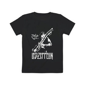 Детская футболка хлопок с принтом led zeppelin , 100% хлопок | круглый вырез горловины, полуприлегающий силуэт, длина до линии бедер | led | led zeppelin | блюз | группа | джимми пейдж | джон генри бонэм | джон пол джонс | лед зепелен | лед зеппелин | метал | роберт плант | рок | тяжелый | фолк | хард | хардрок | хеви | хевиметал