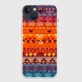 Чехол для iPhone 13 с принтом mexico style ,  |  | geometry | mexico | pattern | symbol | world | геометрия | мексика | народный | орнамент | символы | узор | этника | этнический