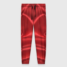 Женские брюки 3D с принтом Красный Шелк , полиэстер 100% | прямой крой, два кармана без застежек по бокам, с мягкой трикотажной резинкой на поясе и по низу штанин. В поясе для дополнительного комфорта — широкие завязки | шелк