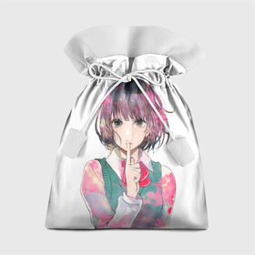 Подарочный 3D мешок с принтом Kuzu no Honkai , 100% полиэстер | Размер: 29*39 см | anime | hanabi yasuraoka | kuzu no honkai | scums wish | аниме | тайные желания отвергнутых