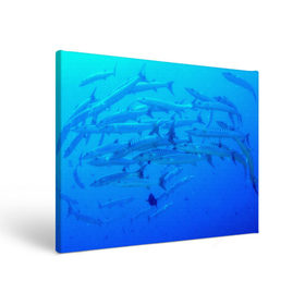 Холст прямоугольный с принтом Морская фауна , 100% ПВХ |  | Тематика изображения на принте: fish | fishes | pisces | море | морские обитатели | морской | океан | рыбы