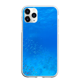 Чехол для iPhone 11 Pro матовый с принтом Море , Силикон |  | fish | fishes | pisces | море | морские обитатели | морской | океан | рыбы
