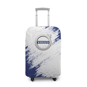 Чехол для чемодана 3D с принтом VOLVO , 86% полиэфир, 14% спандекс | двустороннее нанесение принта, прорези для ручек и колес | auto | car | volvo | авто | вольво | машина