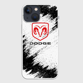 Чехол для iPhone 13 mini с принтом DODGE ,  |  | car | dodge |  auto | авто | додж | машина