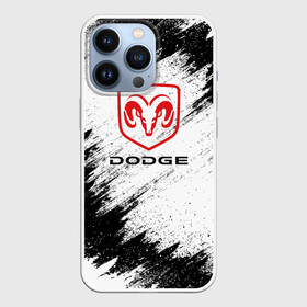 Чехол для iPhone 13 Pro с принтом DODGE ,  |  | car | dodge |  auto | авто | додж | машина
