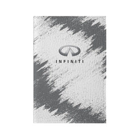 Обложка для паспорта матовая кожа с принтом INFINITI , натуральная матовая кожа | размер 19,3 х 13,7 см; прозрачные пластиковые крепления | auto | car | infiniti | race | авто | гонки | инфинити | краска | краски | марка | машина