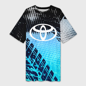 Платье-футболка 3D с принтом Toyota sport auto motors ,  |  | auto | automobile | car | carbon | machine | motor | motor car | sport car | toyota | автомашина | бренд | легковой автомобиль | марка | спортивный автомобиль | тачка