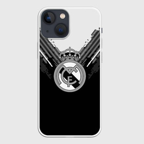 Чехол для iPhone 13 mini с принтом Real Madrid abstract original ,  |  | Тематика изображения на принте: football | soccer | реал мадрид