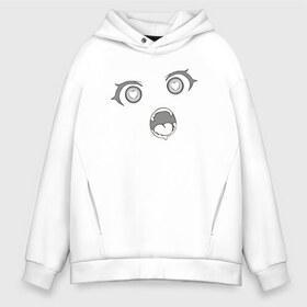 Мужское худи Oversize хлопок с принтом Ahegao , френч-терри — 70% хлопок, 30% полиэстер. Мягкий теплый начес внутри —100% хлопок | боковые карманы, эластичные манжеты и нижняя кромка, капюшон на магнитной кнопке | ahegao | anime | аниме | ахегао