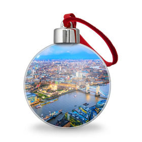 Ёлочный шар с принтом Лондон , Пластик | Диаметр: 77 мм | england | london | англия | великобритания | город | европа | королевство | лондон | мегаполис | путешествие | столица | туризм