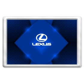 Магнит 45*70 с принтом Lexus SPORT , Пластик | Размер: 78*52 мм; Размер печати: 70*45 | 